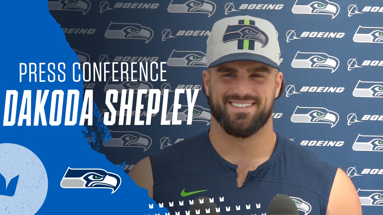 Dakoda Shepley Seahawks Thursday Press Conference - September 2