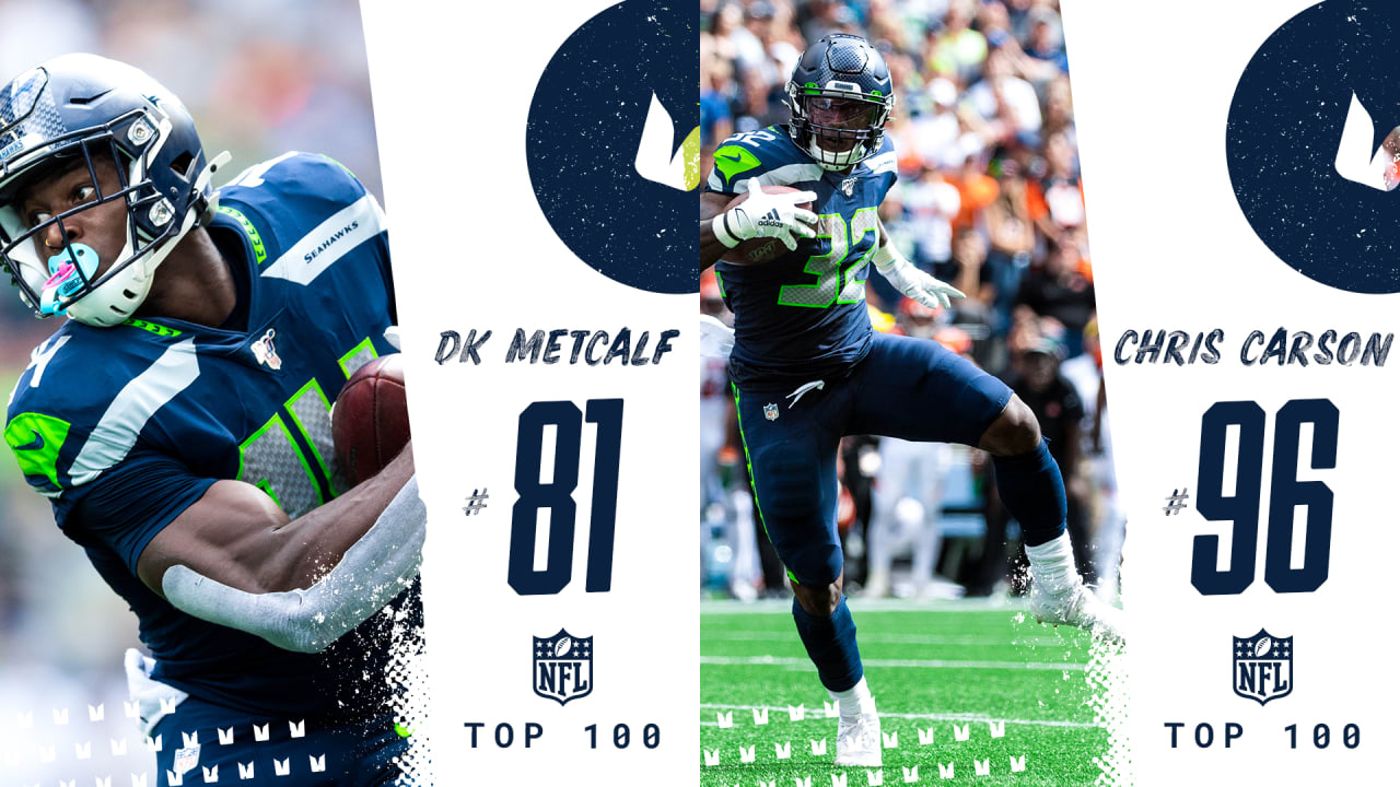 Seahawks Chris Carson & DK Metcalf Unveiled On NFL Network's Top 100  Players Of 2020 List