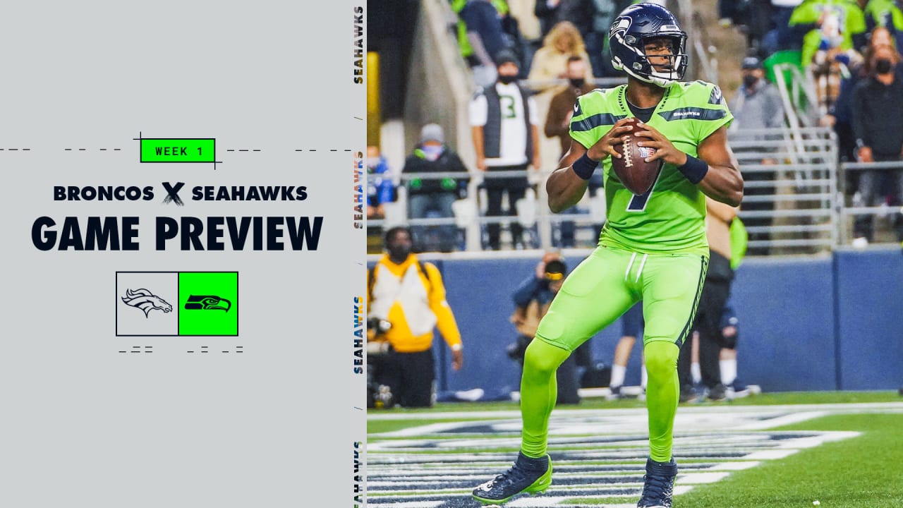 Game Preview: Seahawks vs. Broncos - Week 1