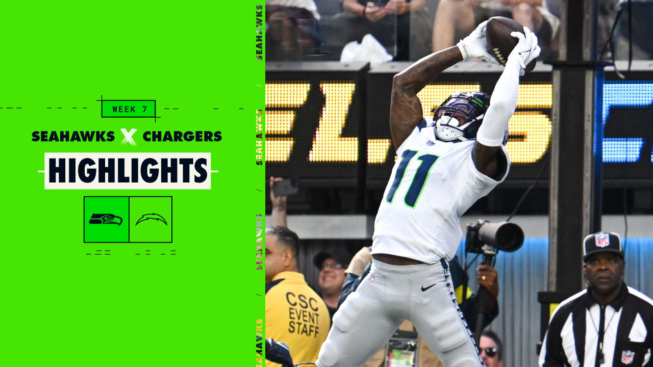 2022 Week 7 Seahawks at Chargers Game Highlights