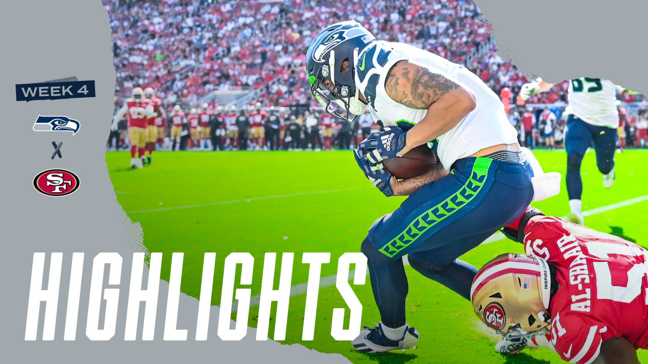 Seahawks vs. 49ers Week 4 Highlights