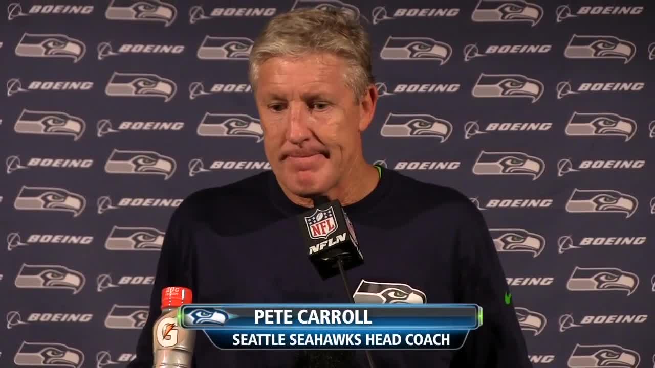 Pete Carroll: That Was An Opportunity Captured Today