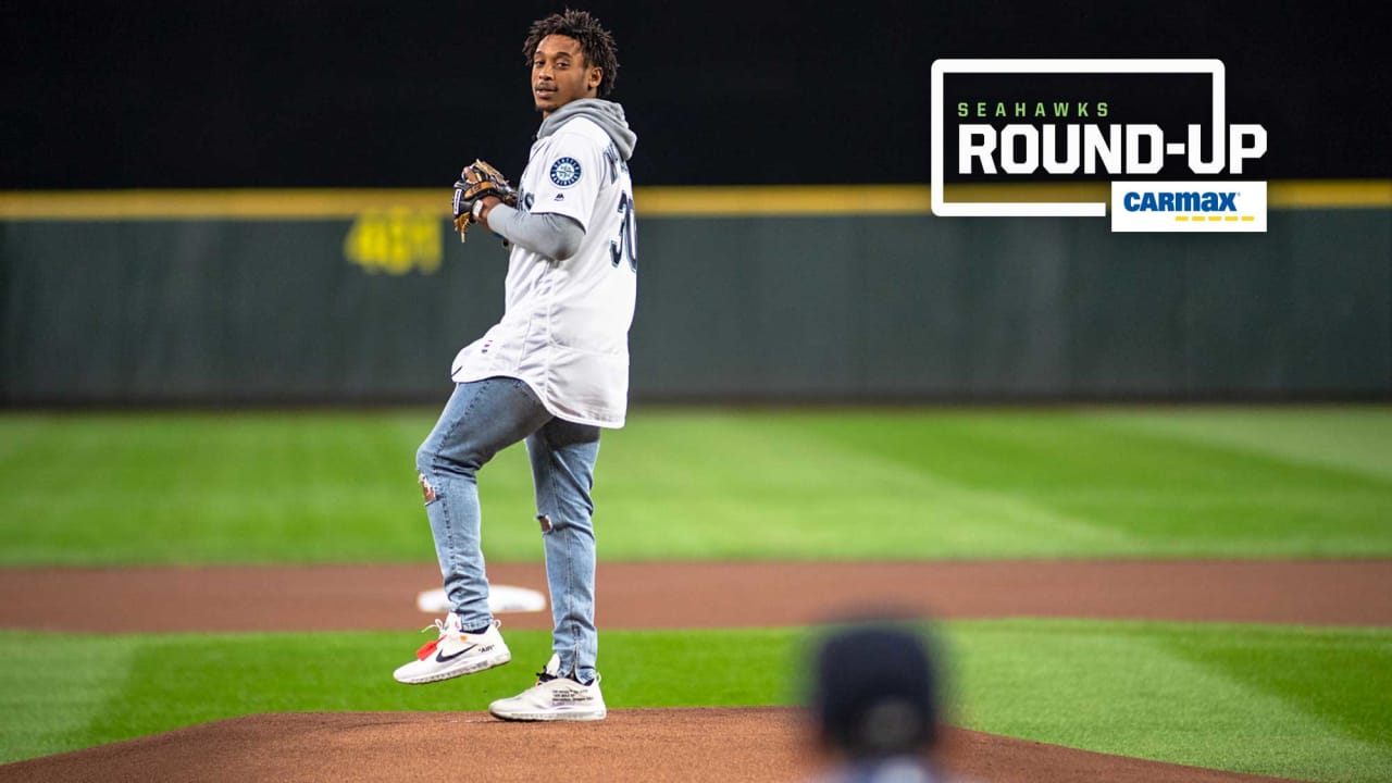 Friday Round-Up: DK Metcalf Throws Out First Pitch At Mariners Game