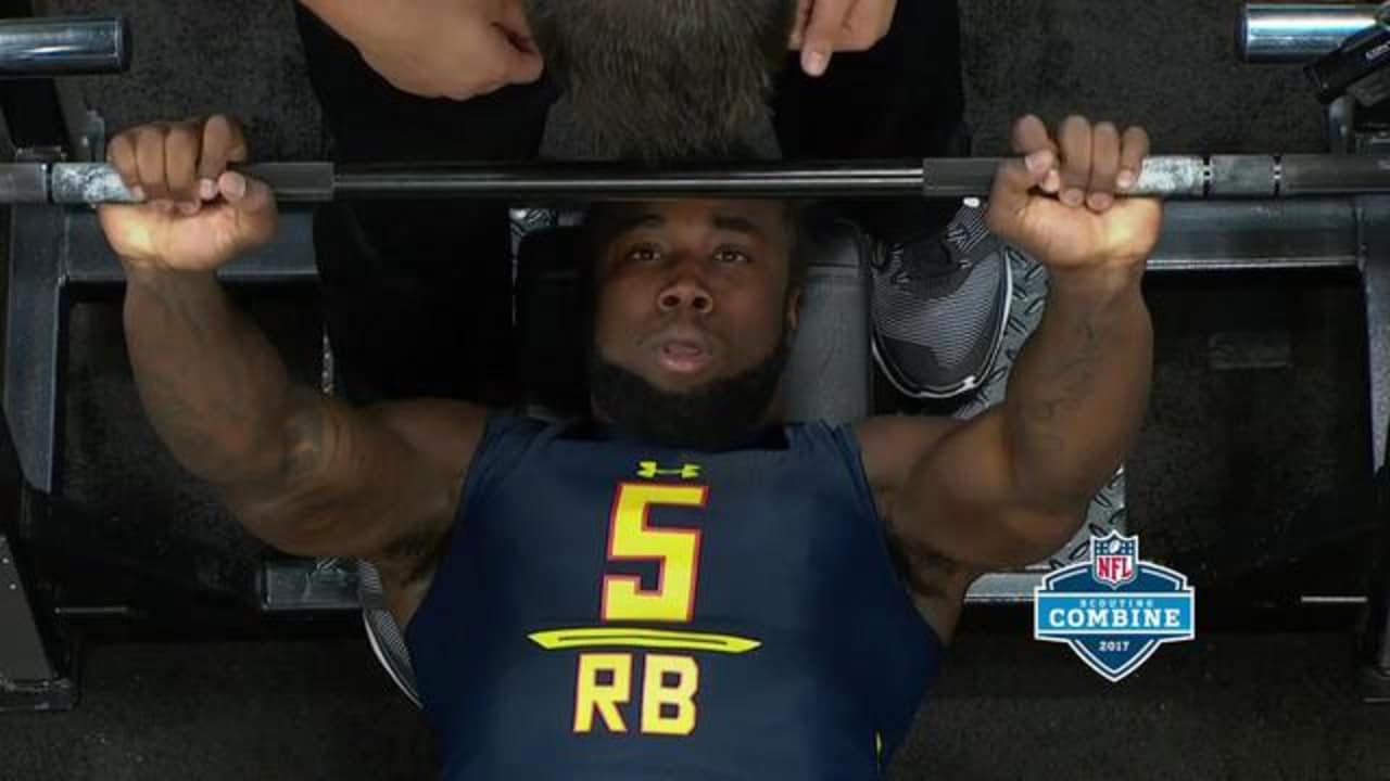 Dalvin Cook Impresses With 22 Bench Press Reps At NFL Combine