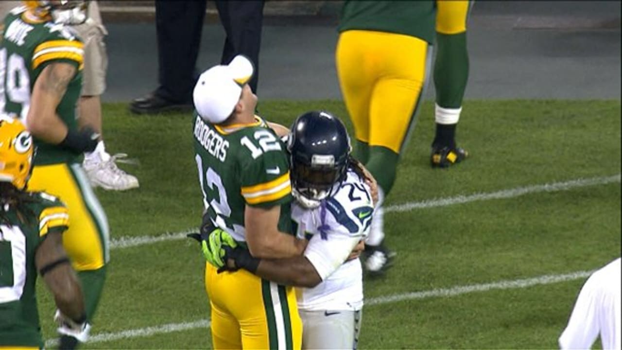 marshawn lynch aaron rodgers