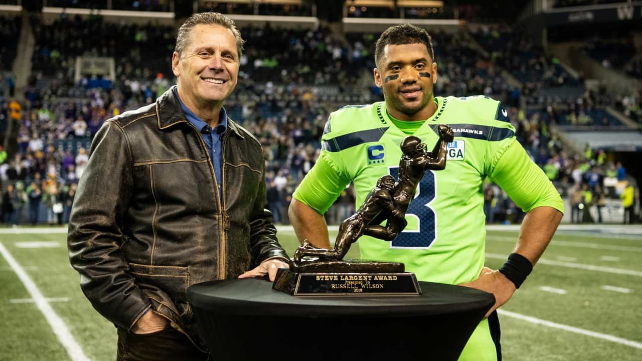 Seattle Seahawks on X: Winning the Largent award 