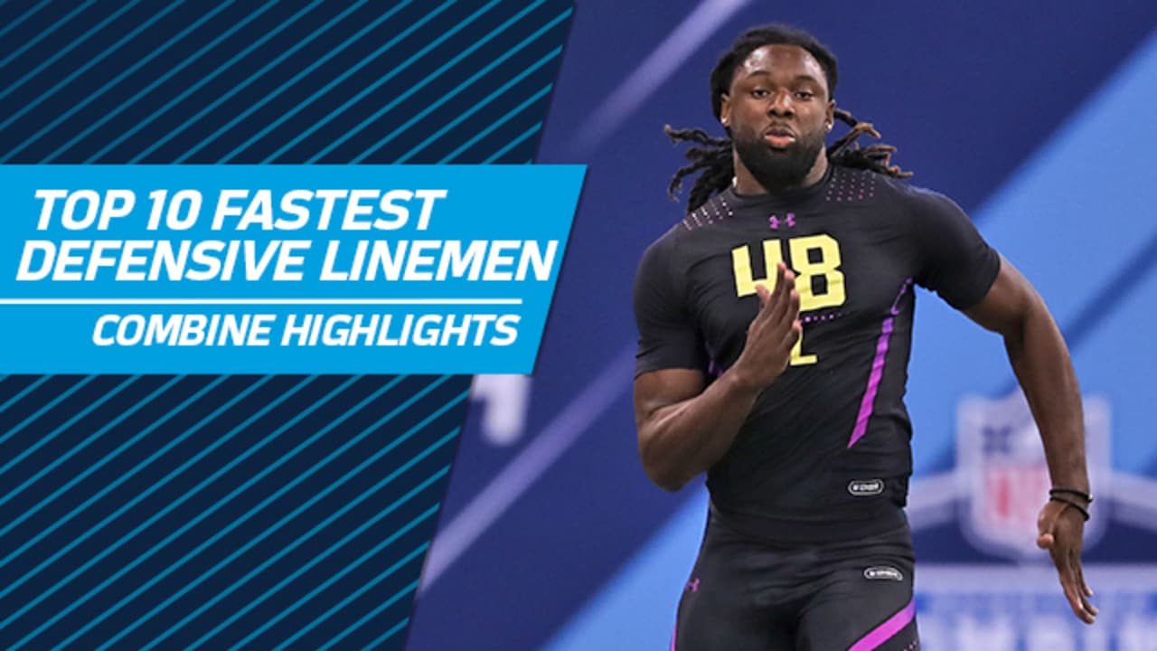 2018 NFL Combine 10 Fastest Defensive Line 40Yard Dashes