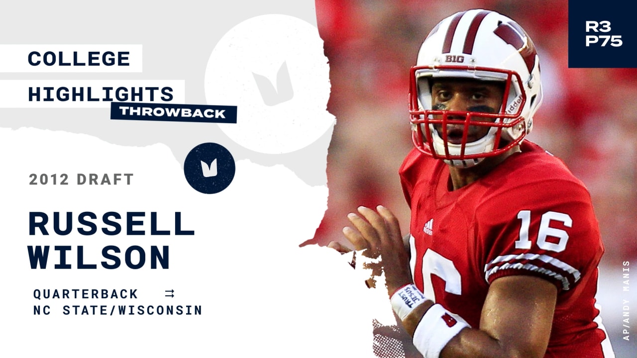 Russell Wilson College Highlights Throwback