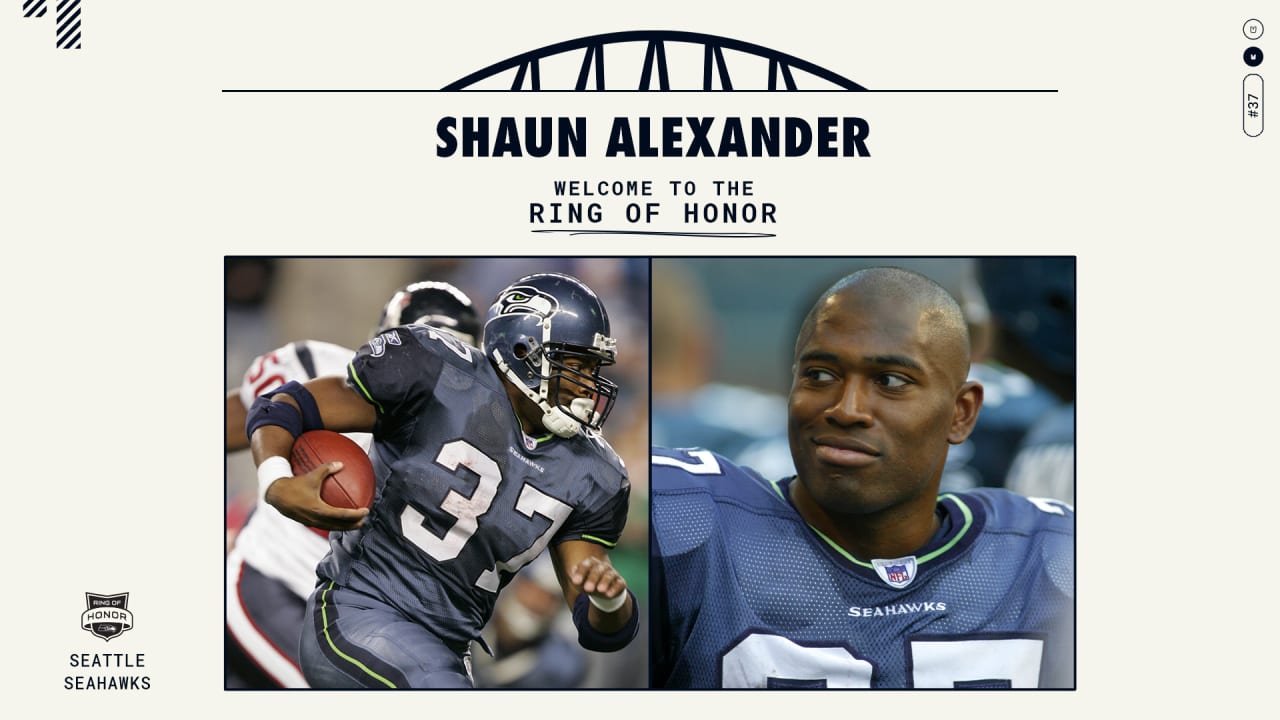 Shaun Alexander - Seattle Seahawks - RB  Seahawks football, Seattle  seahawks, Seahawks team