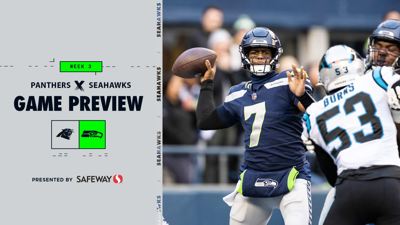 Seahawks vs. Panthers Game Preview - Week 3