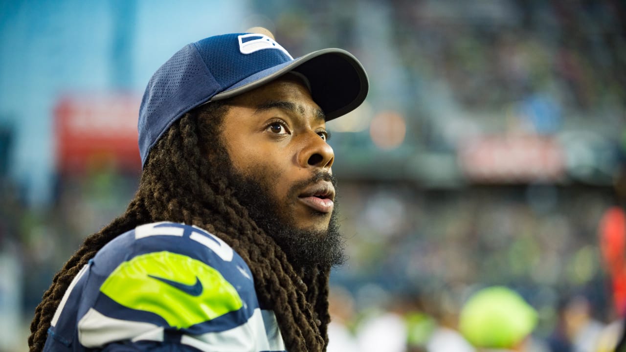 August 18, 2017: Richard Sherman (25) in action during an NFL pre