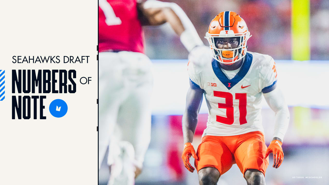 23 Numbers Of Note About The Seahawks’ 2023 Draft Class