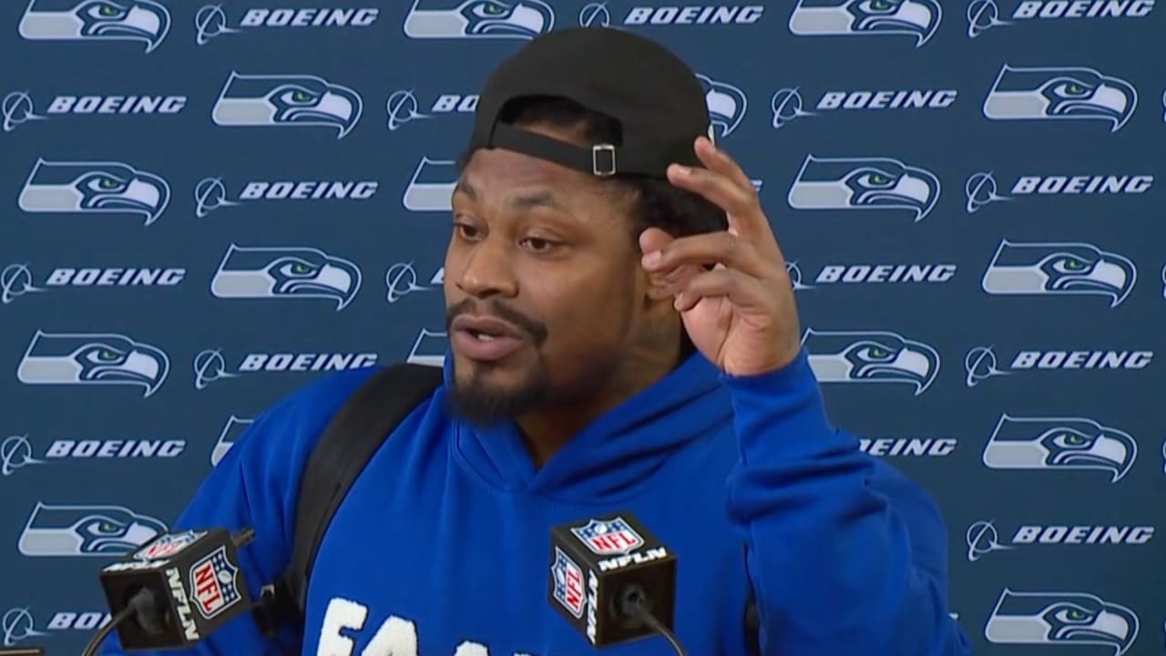 2019 Divisional: Marshawn Lynch Postgame Press Conference at Packers