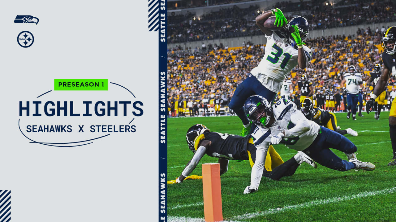 Seahawks vs. Steelers highlights