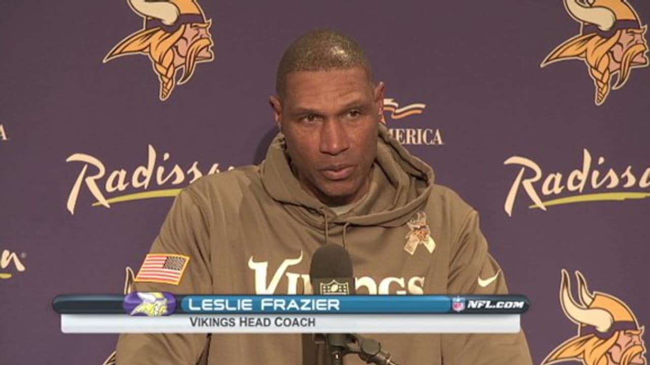 Vikings postgame press conference