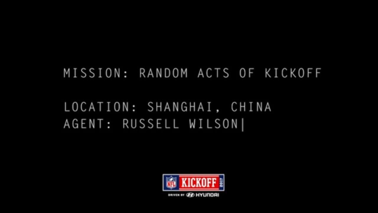 Russell Wilson in China