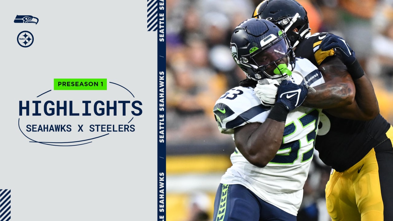 2022 Preseason Week 1 Seahawks at Steelers Full Highlights