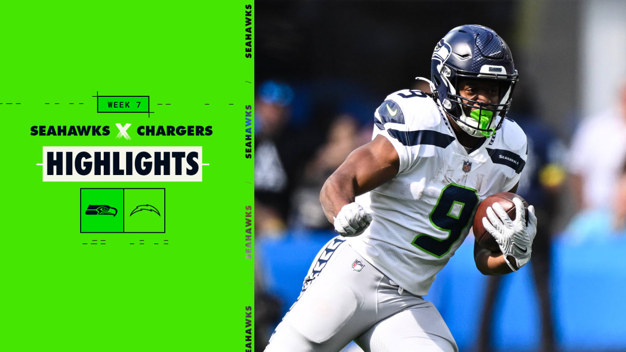 2022 Week 7 Seahawks At Chargers Kenneth Walker Runs For 15 Yards Highlight