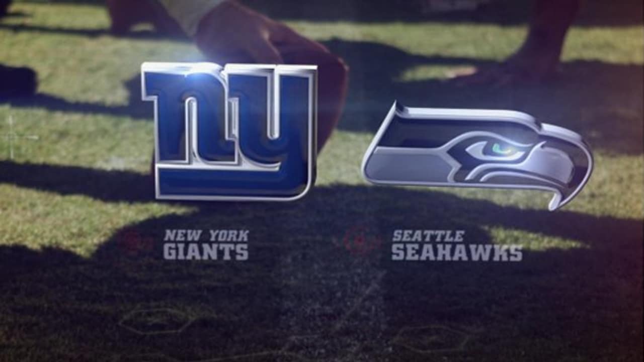 Seattle Seahawks vs. New York Giants