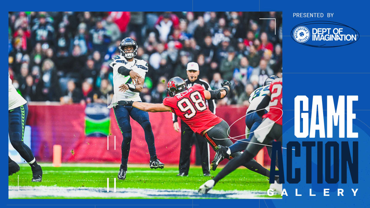 Allianz Arena Unsigned Seattle Seahawks vs. Tampa Bay Buccaneers Photograph