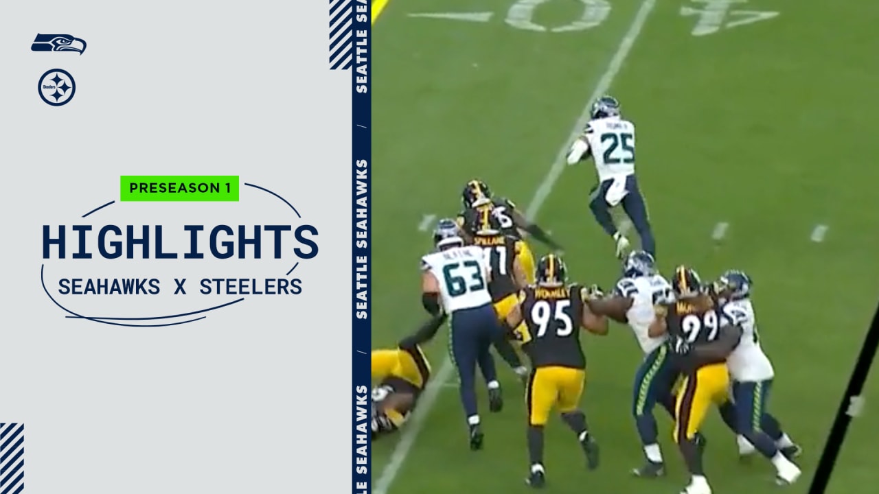 2022 Preseason Week 1 Seahawks at Steelers Game Highlights