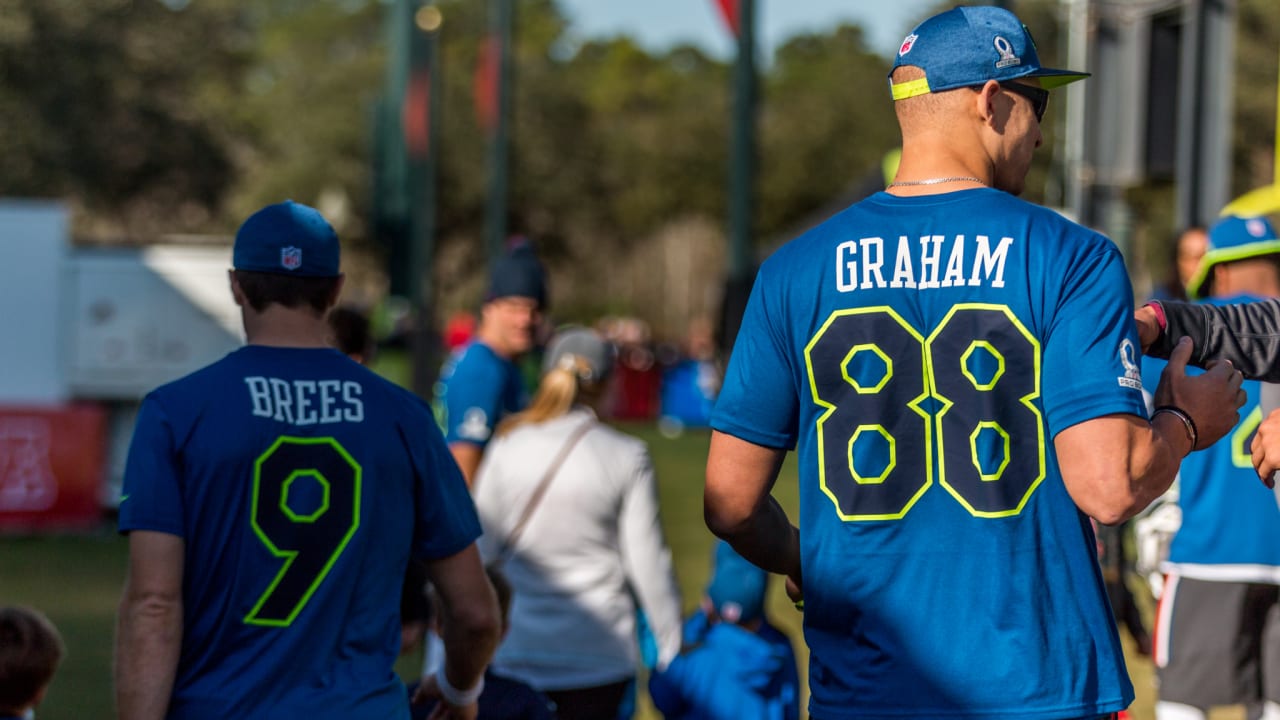 Drew Brees 'excited' to have Jimmy Graham back with Saints