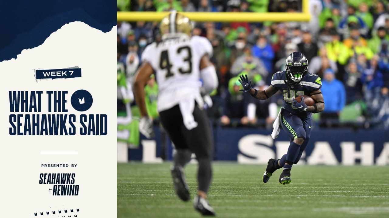 New Orleans Saints vs. Seattle Seahawks, NFL Week 7