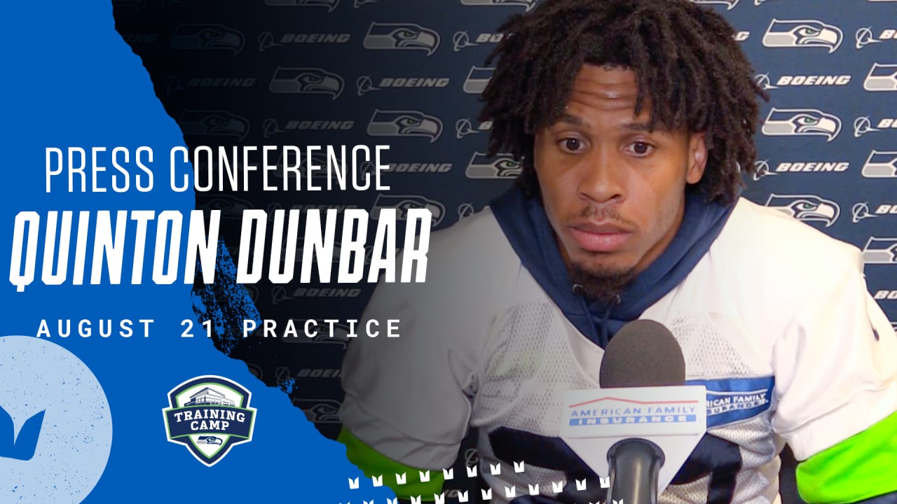 Quinton Dunbar 2020 Training Camp August 21st Practice Press Conference