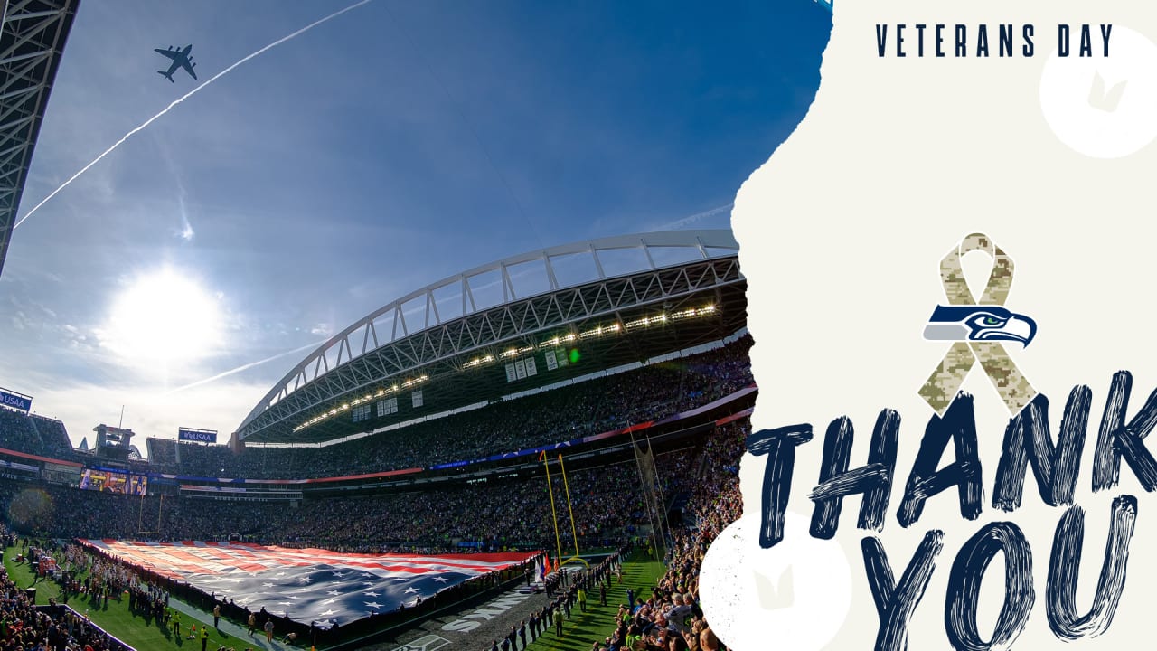 Seahawks Kick Off Salute To Service With Events All Month Long
