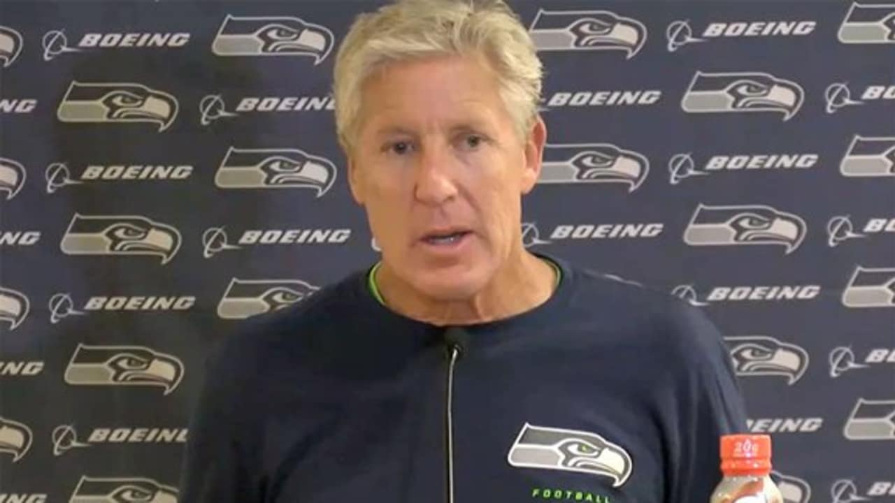 Pete Carroll Press Conference at Broncos