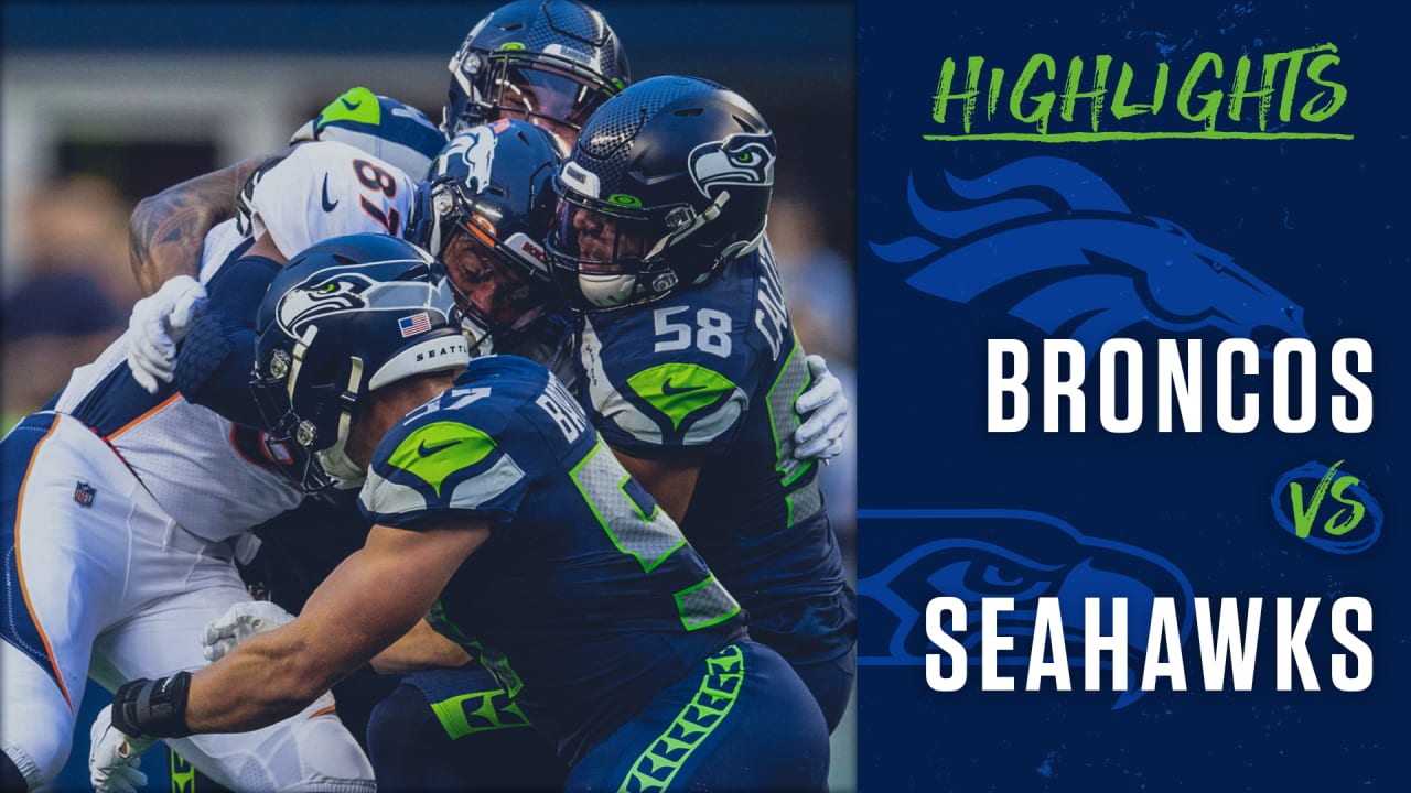 Denver Broncos vs. Seattle Seahawks highlights