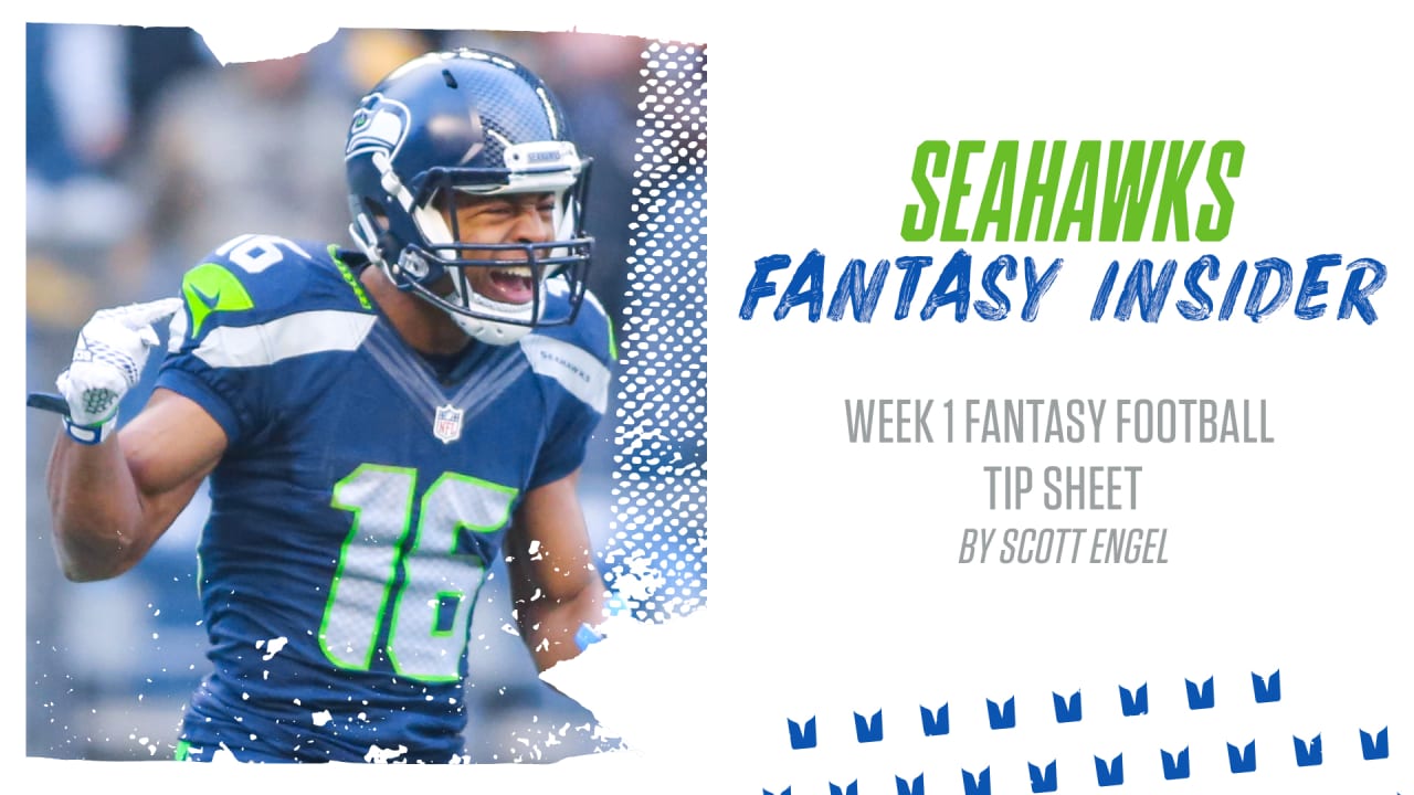 Broncos vs Seahawks Fantasy Football Worksheet, Week 1