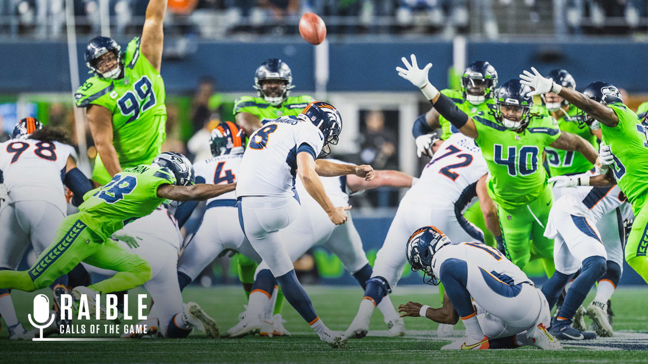 Raible Call of the Game: Brandon McManus Misses 64 Yard Field Goal To Force Seahawks  Win