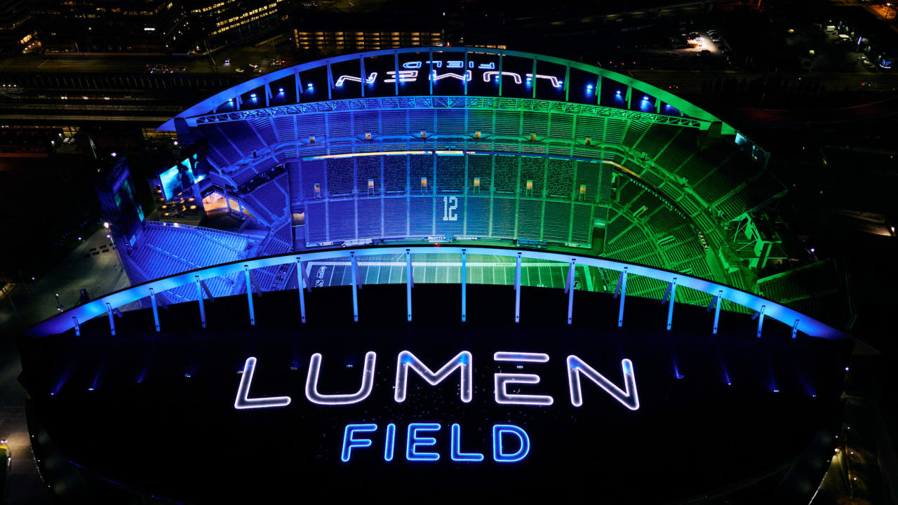 Seahawks, CenturyLink Field Shine Bright From The Rooftop With Connected  Lighting From Signify