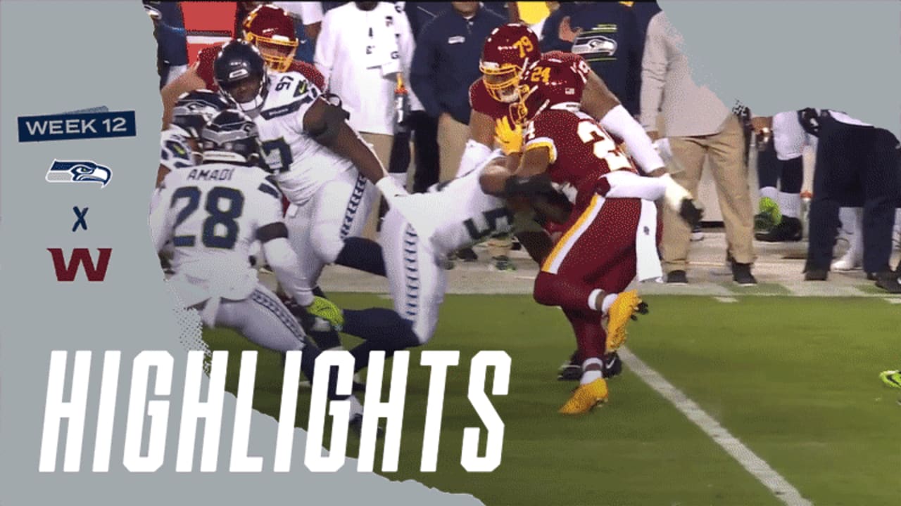 Seahawks vs. Washington Week 12 Highlights