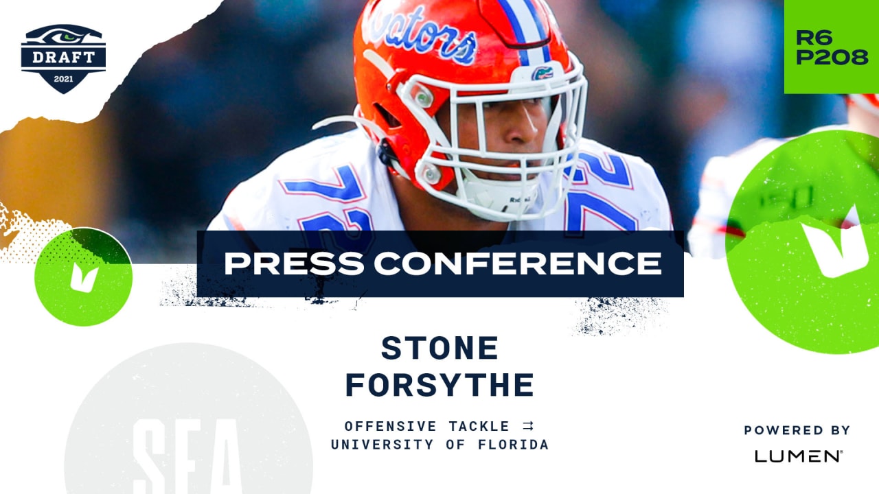 Stone Forsythe Meets With Media: 2021 NFL Draft Press Conference