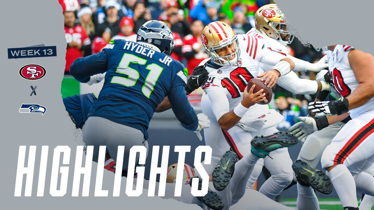 49ers vs. Seahawks Week 13 Highlights