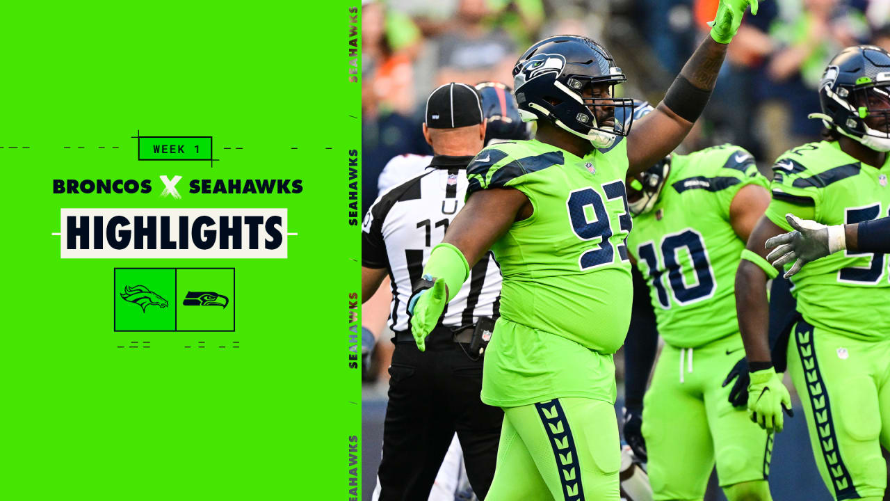 Denver Broncos vs. Seattle Seahawks highlights