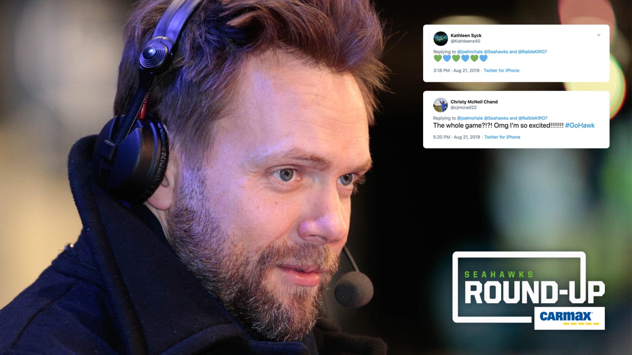 Thursday Round-Up: Twitter Reacts To Joel McHale Joining Seahawks