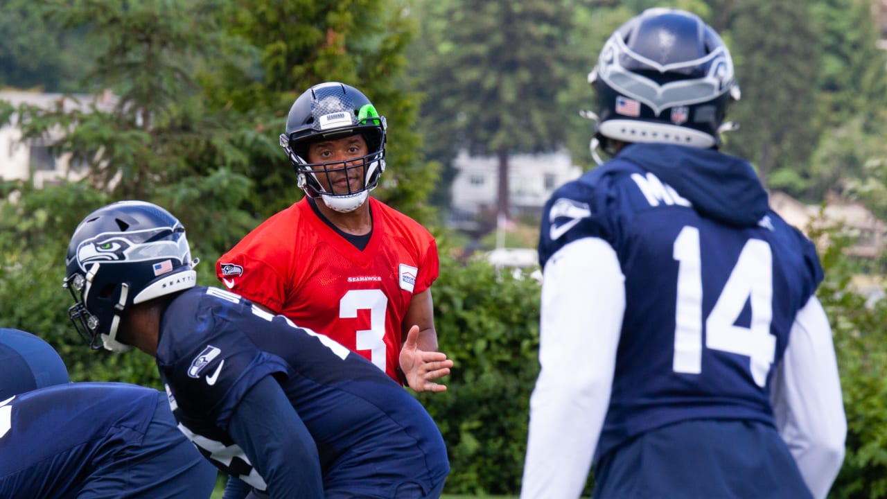 Seahawks' Russell Wilson Reports To OTAs