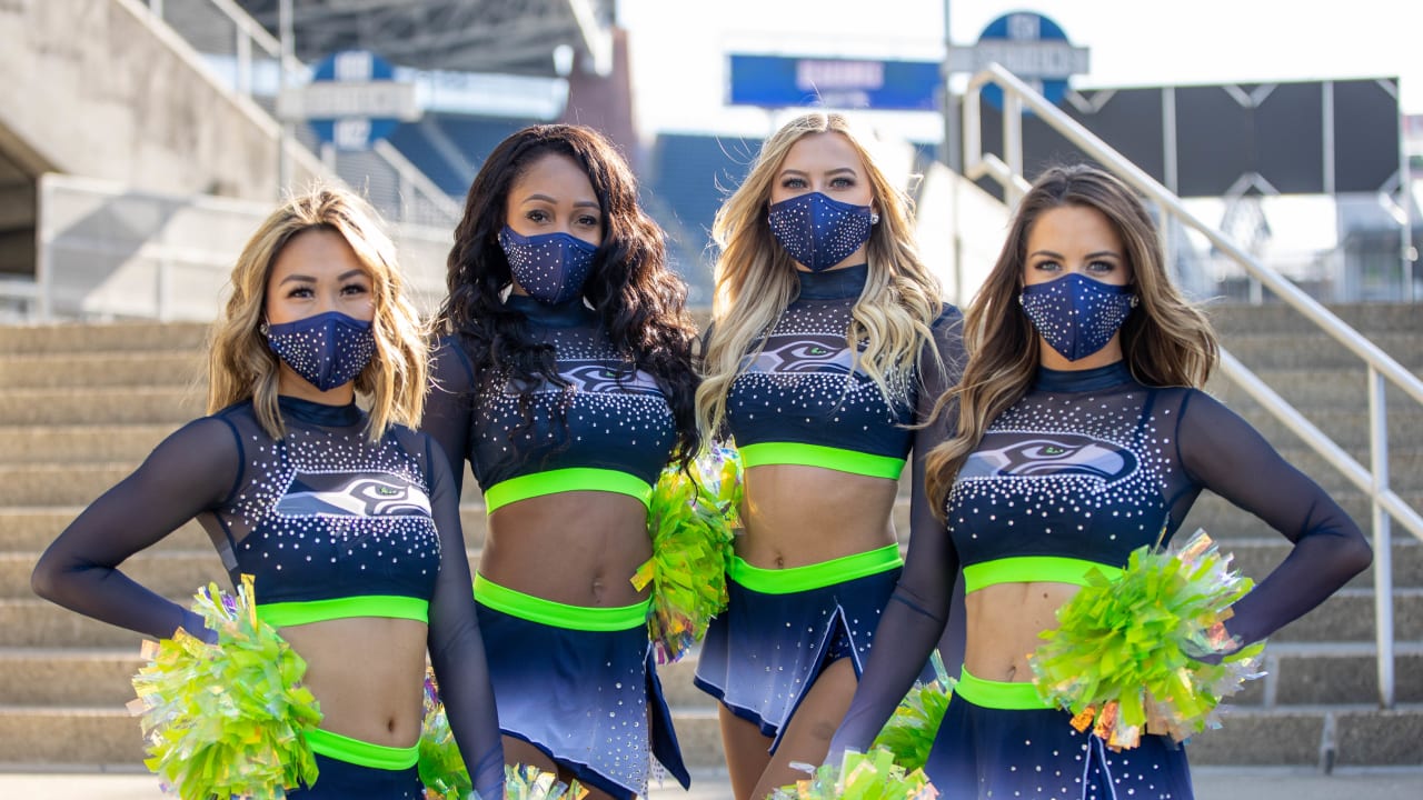 PHOTOS: Seahawks Dancers Model New Uniforms