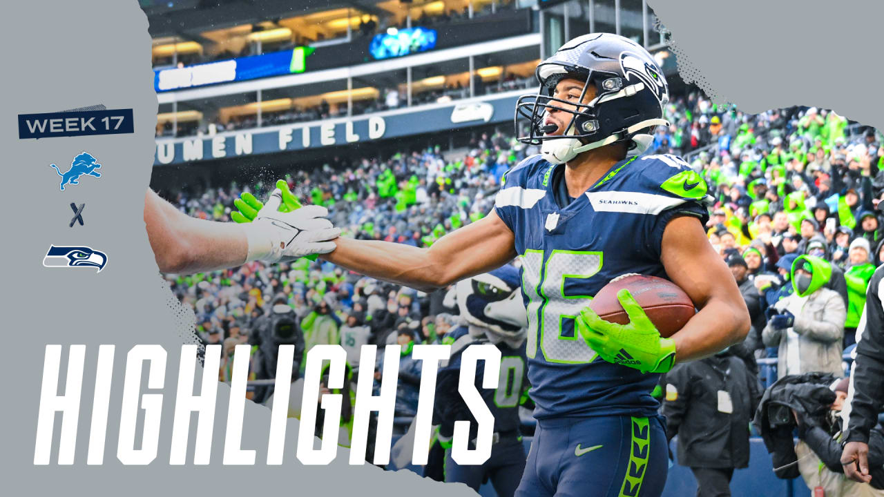 2021 Week 17 Seahawks vs. Lions Full Highlights