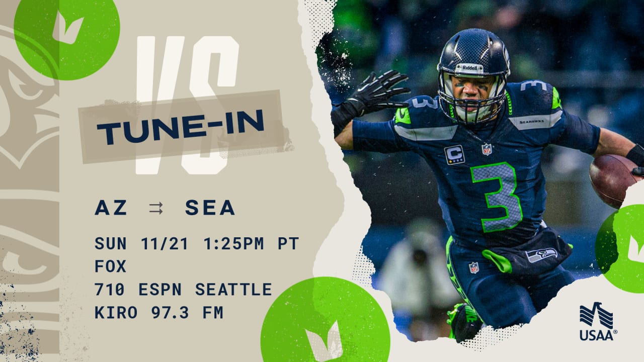 Seattle Seahawks Vs Arizona Cardinals How To Watch Listen And Live Stream On November 21