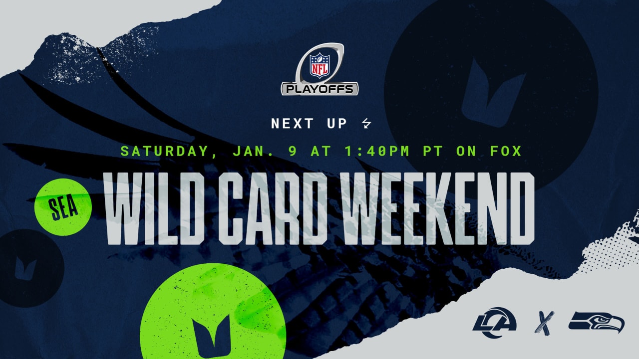 Seahawks Finish As No. 3 Seed In NFC, Will Host Rams In Wild Card Round On  Saturday At 1:40 p.m. PT