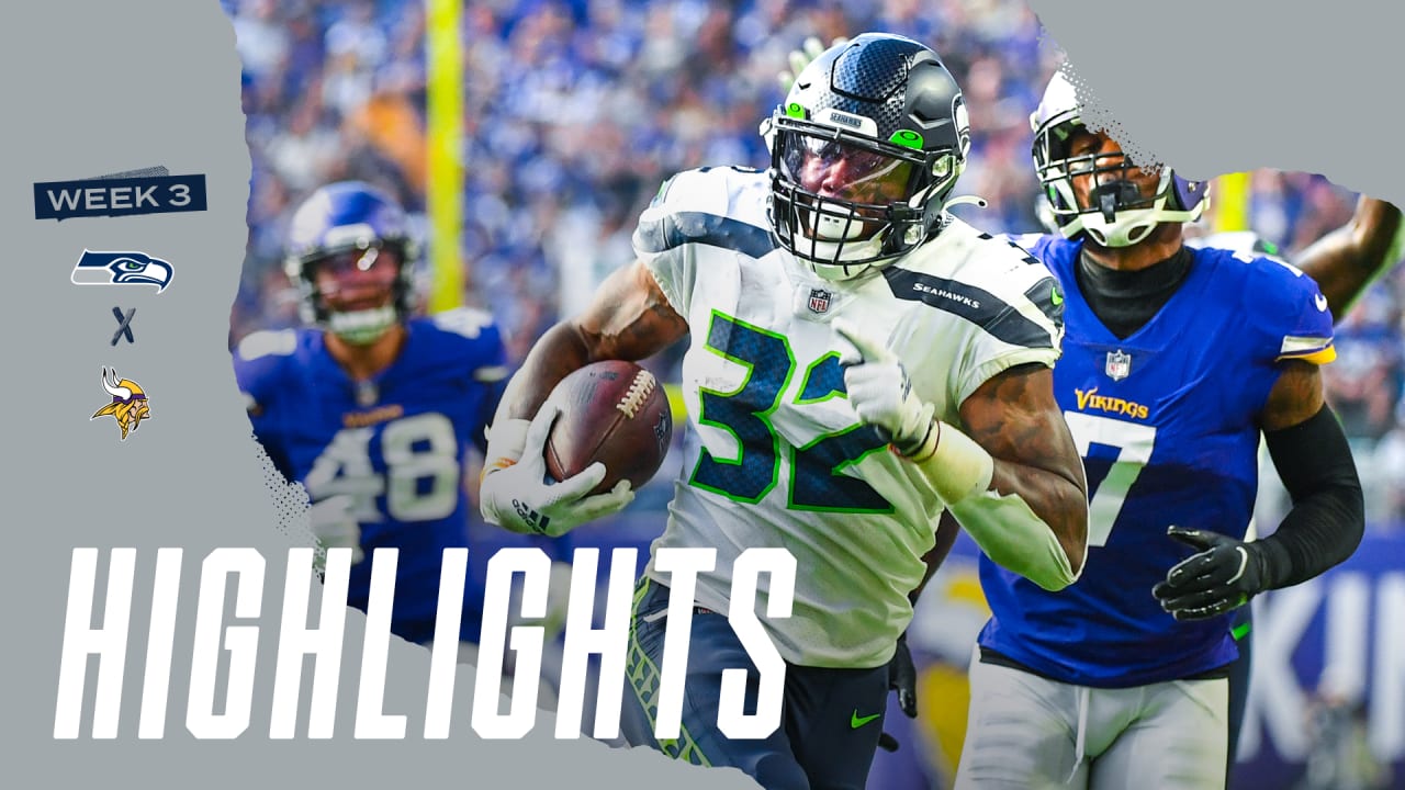 Chris Carson Highlights from Week 3