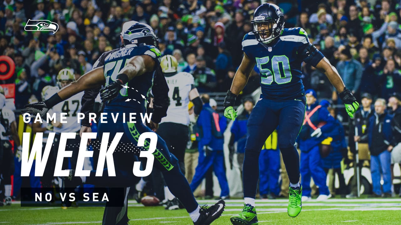 2019 Week 3 Seahawks vs Saints Preview