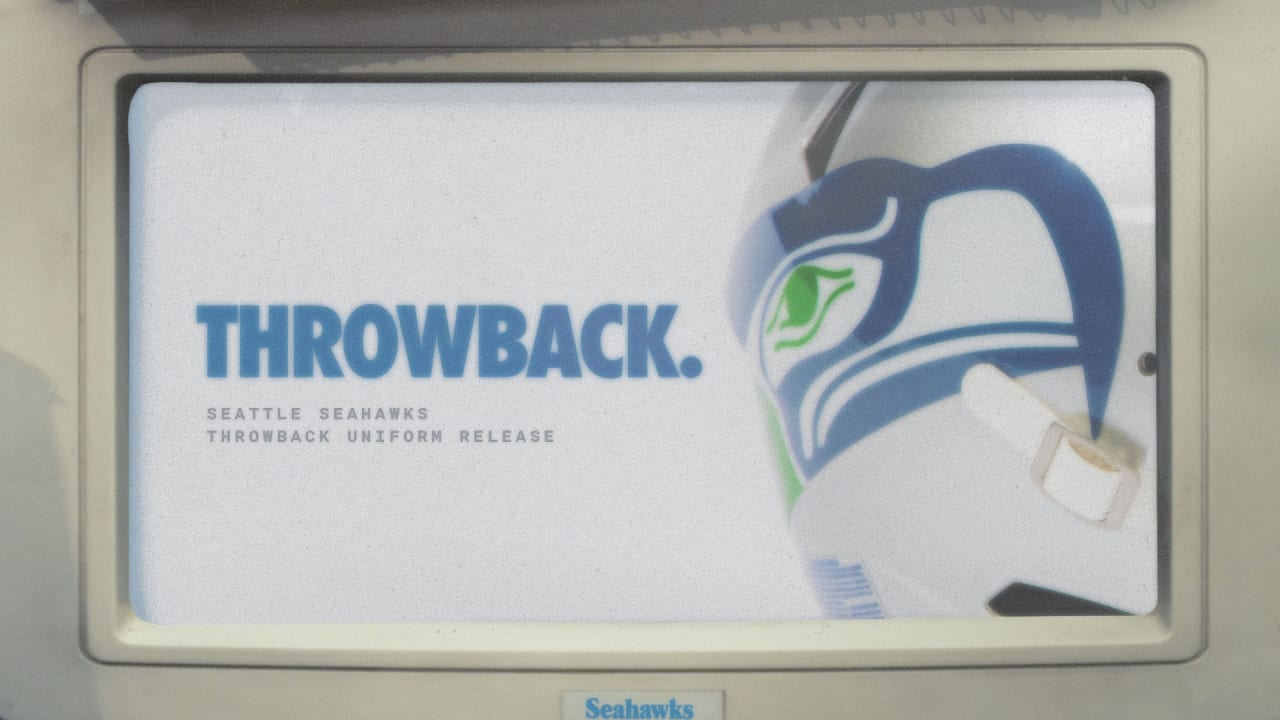 Seahawks unveil new throwback 90s uniforms for 2023