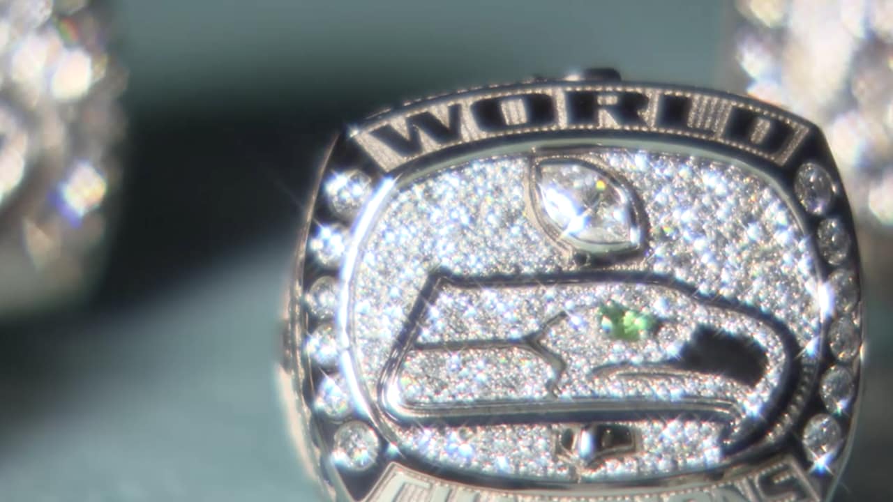 The Seattle Seahawks get their Super Bowl Rings