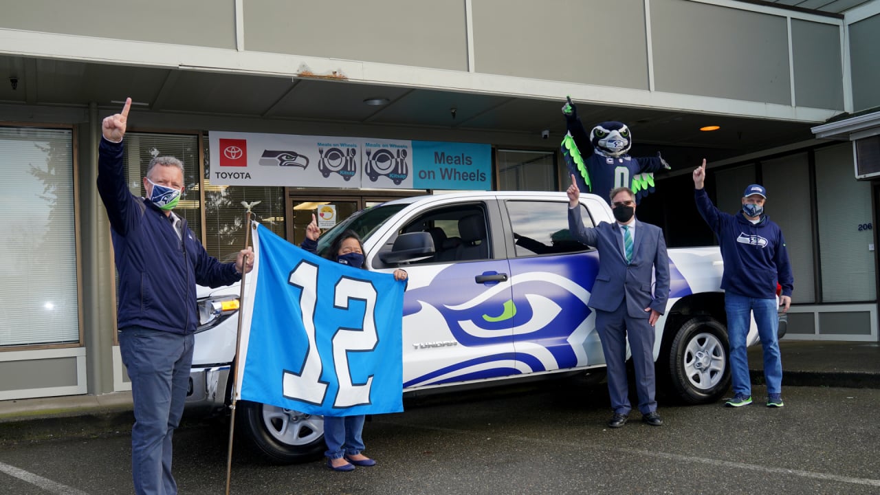 Meals On Wheels Kitsap Wins SeahawksBranded Toyota Tundra Through