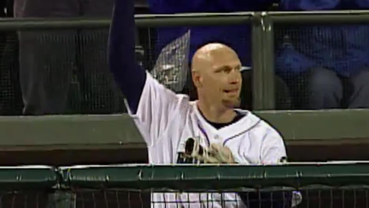 Jay Buhner Raises 12th Man Flag  From the Corner of Edgar & Dave